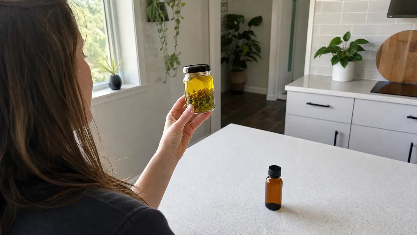 Chamomile Essential Oil vs Infused Oil vs CO2 Extract