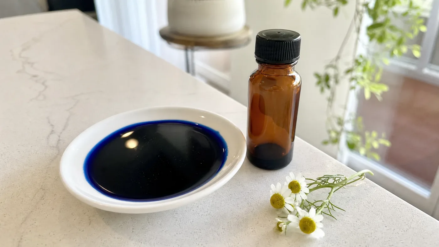 German Chamomile vs Blue Tansy: Same Blue, Different Oil